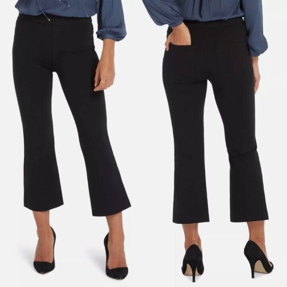 SPANX Black Ankle Cropped Pants